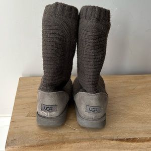 UGG sweater boots; size 8